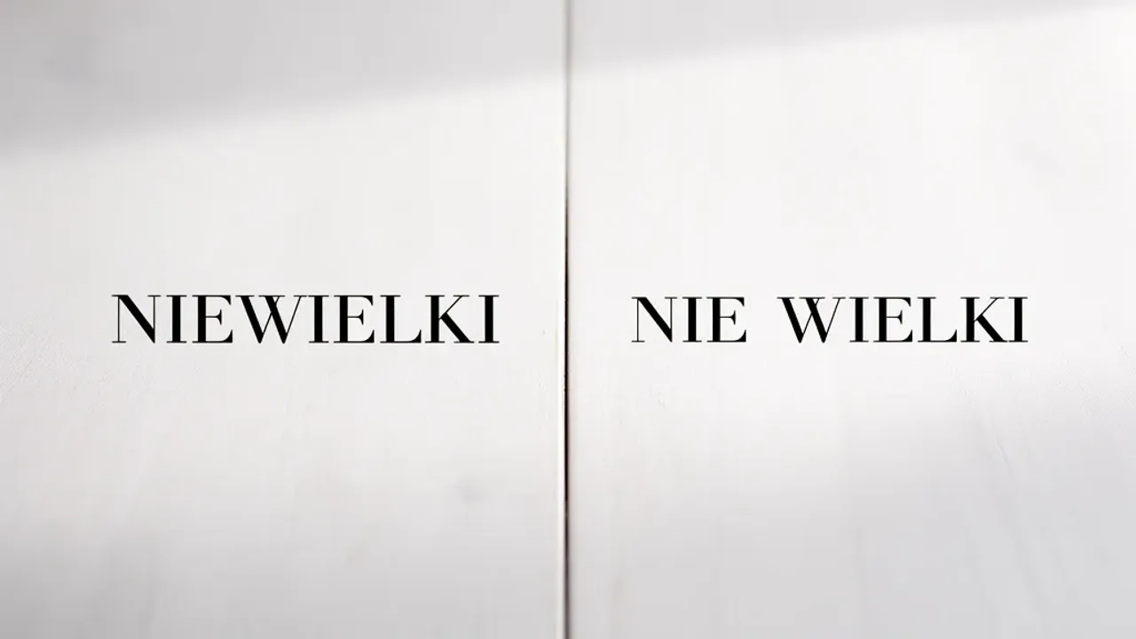Pisownia „niewielki”: kiedy pisać razem, a kiedy osobno?