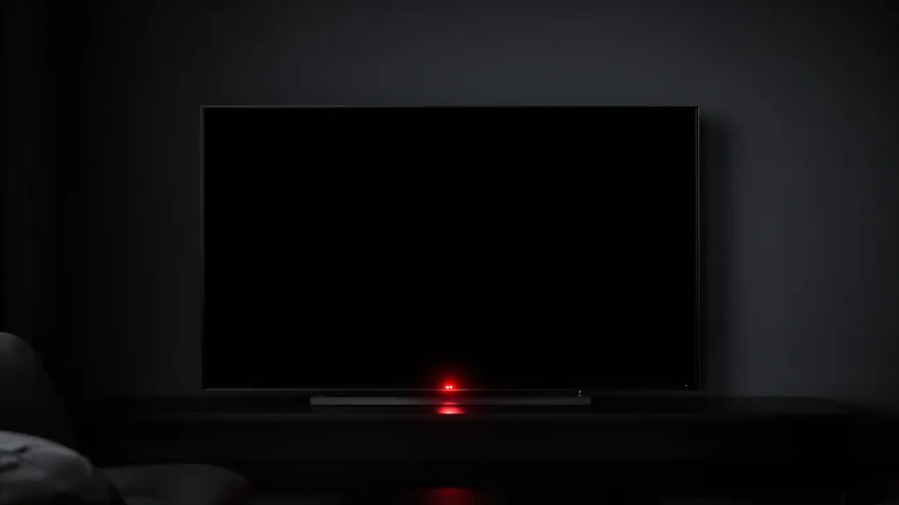 Telewizor nie włącza się dioda świeci – jak naprawić awarię?